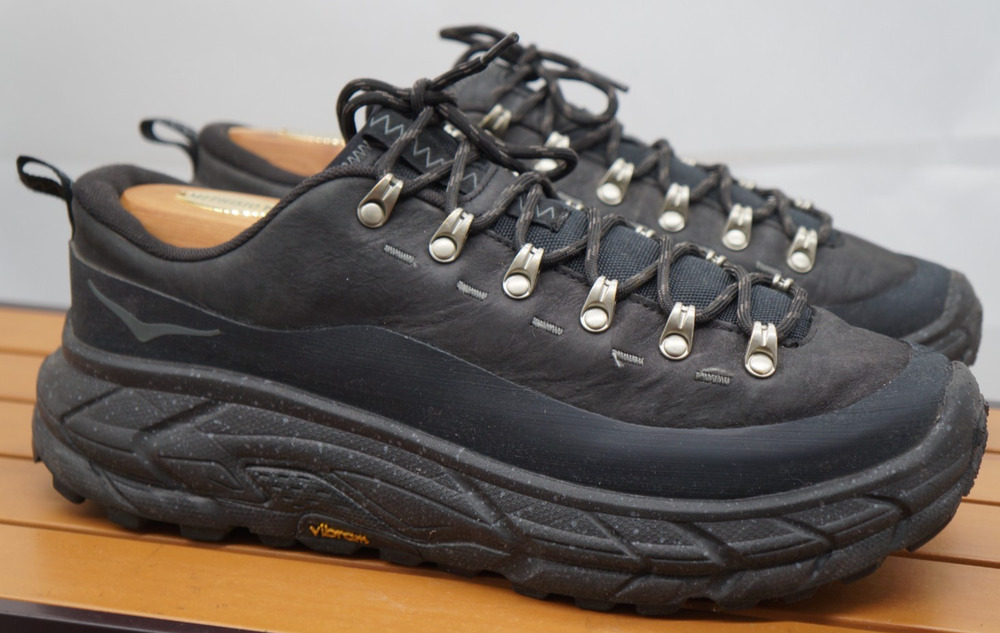 Hoka One One U Tor Summit Vibram Black/Black - Size 12